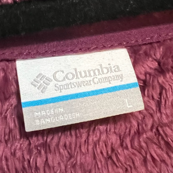 Columbia Fire Side Sherpa Half Zip fleece jacket size large NWT - Picture 11 of 11